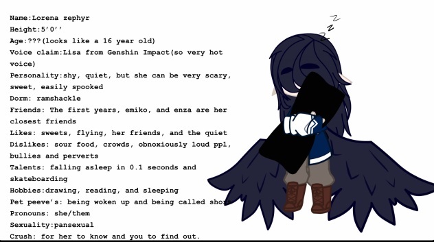 New Oc info!