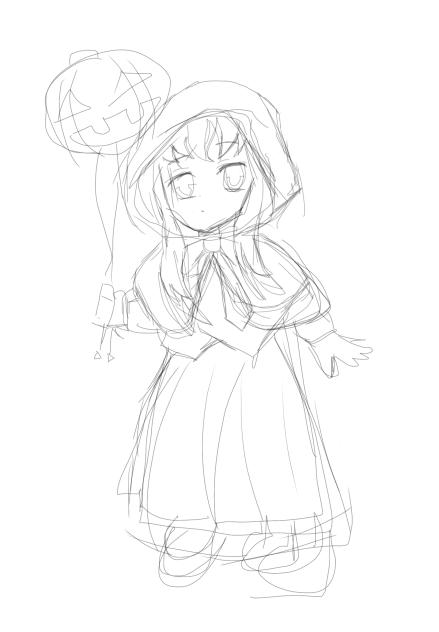Happy halloween ! (Sketch)