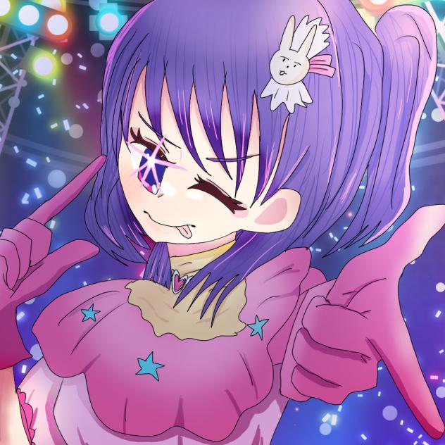 きららちゃんのアイちゃん塗りました！