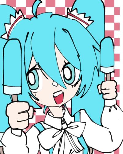 Melt ice cream 🍨🍦💦 Miku WIP