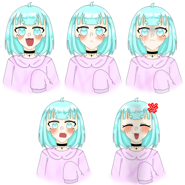 立ち絵描いた〜