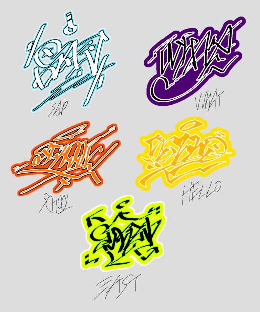 グラフィティ 練習