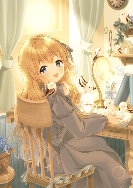 シマエナガとの1日（・▴・）