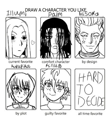 my favorite character HXH