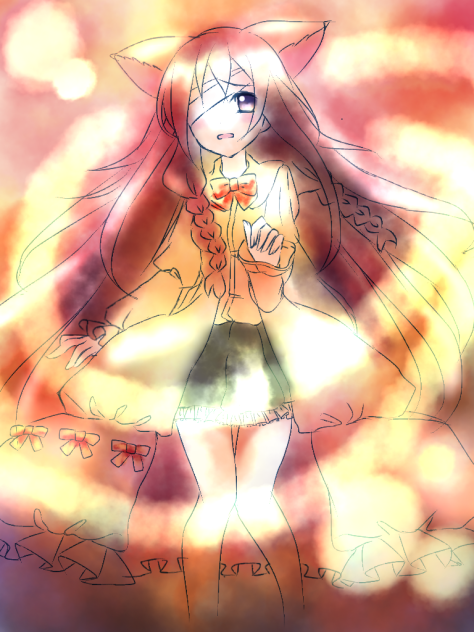 線画、塗らせて頂きました（11）