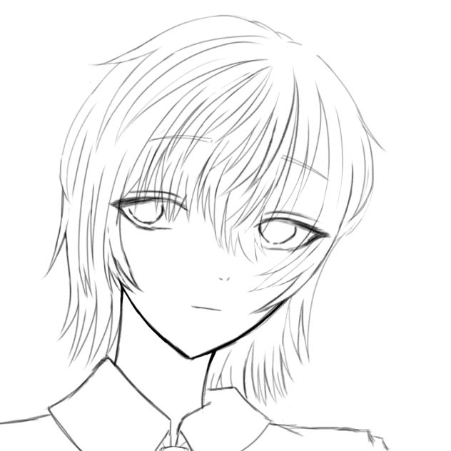 ウルフくん 線画