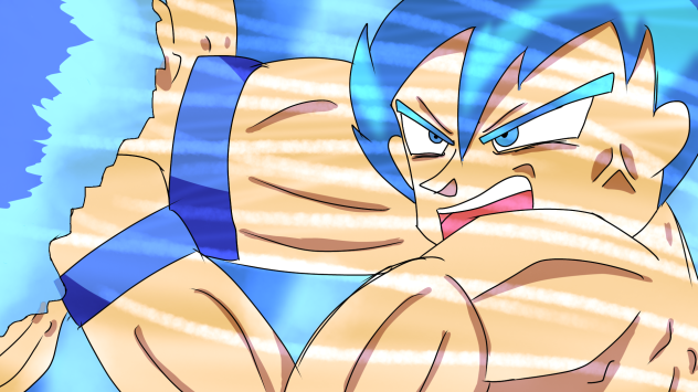 この前のドラゴンボールのかめはめ波