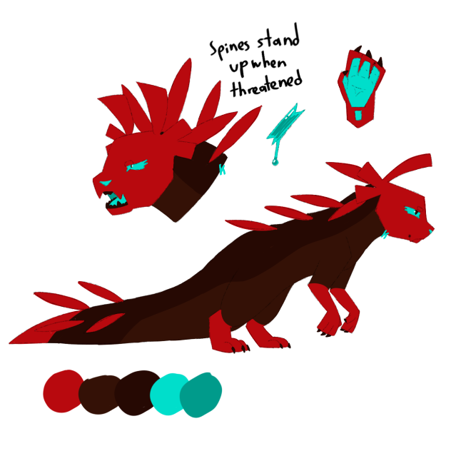the dragon finished design - ibisPaint