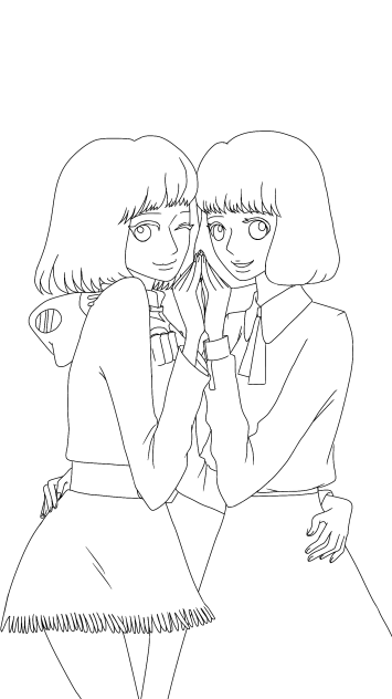 ナウシカクラリス 線画