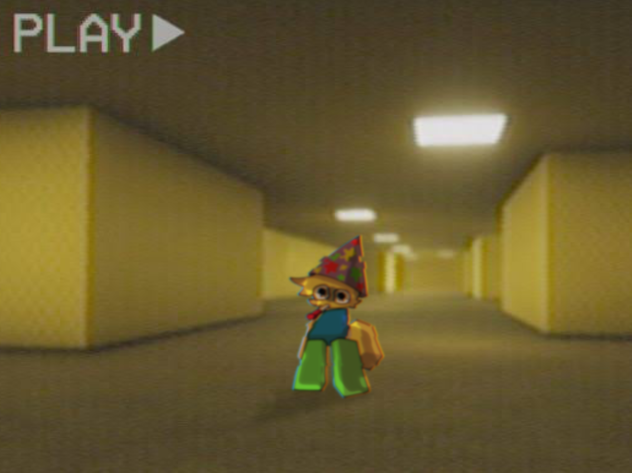 Party Noob went the Backrooms