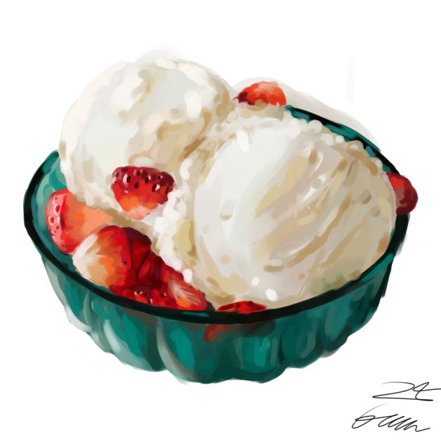 strawberry icecream