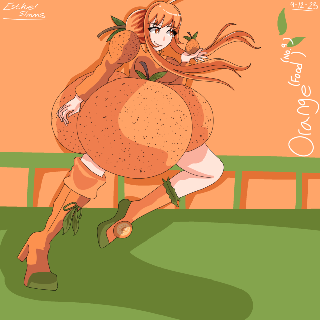 Orange 🍊 [Food as people 9] [RANDOM]