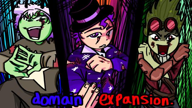 triple domain fanart