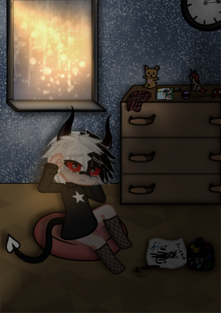 ✐Poor...He had an unhappy childhood...