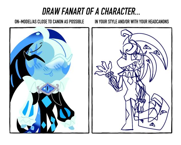 Fanart Challenge ~ Shadow Milk Cookie