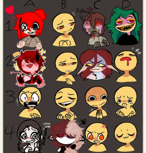 Awww emotions again collab