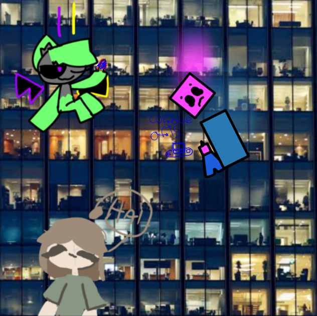 falling down collab