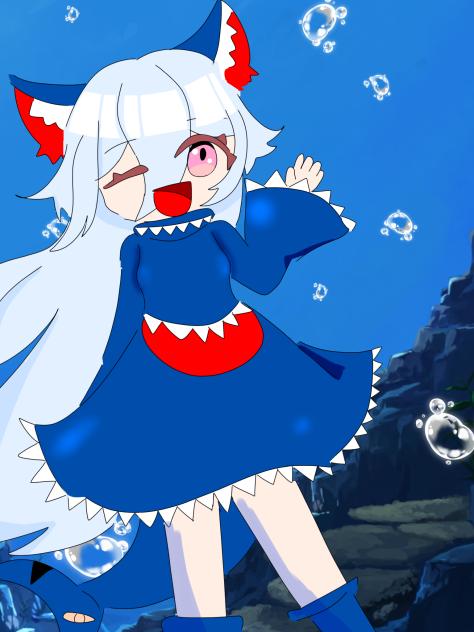 鮫さんリレー