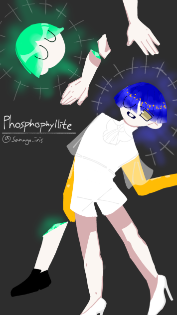 포스포필라이트 _ Phosphophyllite