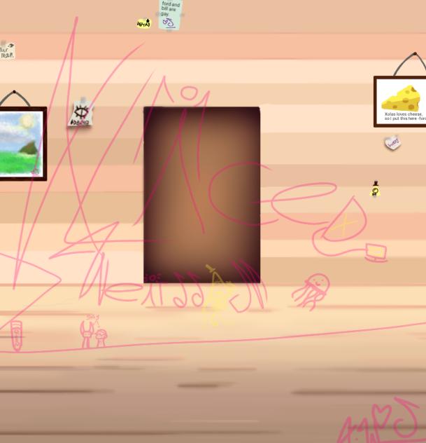 wēirddom vomiting out money (BACKGROUND)