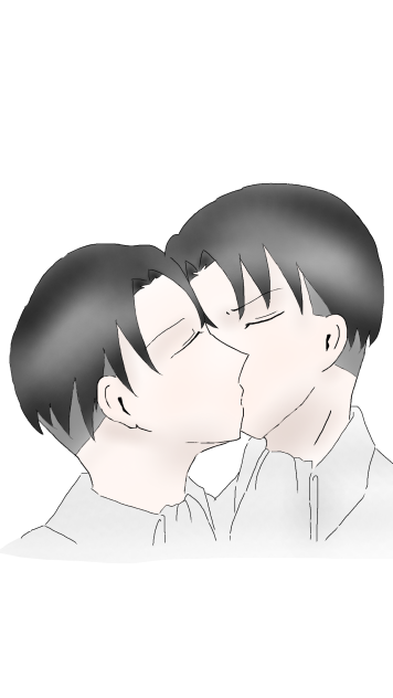 リヴァイでキス【リヴァリヴァ】