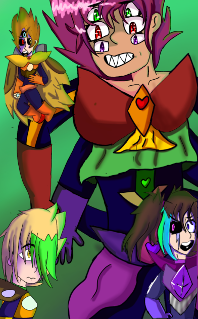 Season 3 comic cover - ibisPaint