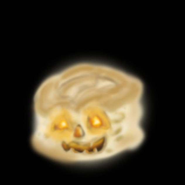 Spooky biscuit