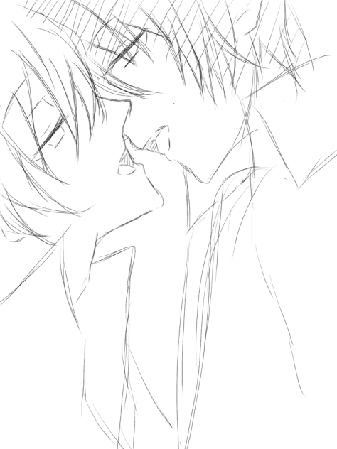 キスする2秒前