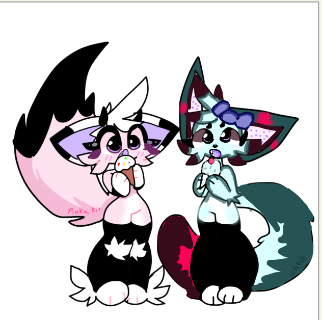 Collab with kitpinka
