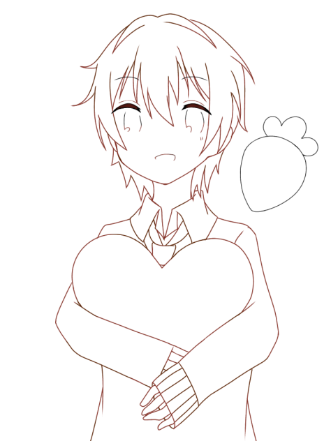 ジェルくん　塗り絵　色付き