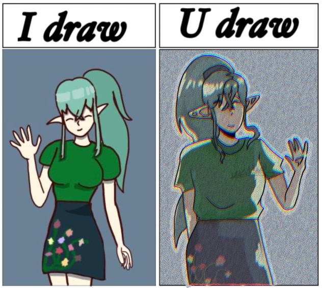 I draw, you draw