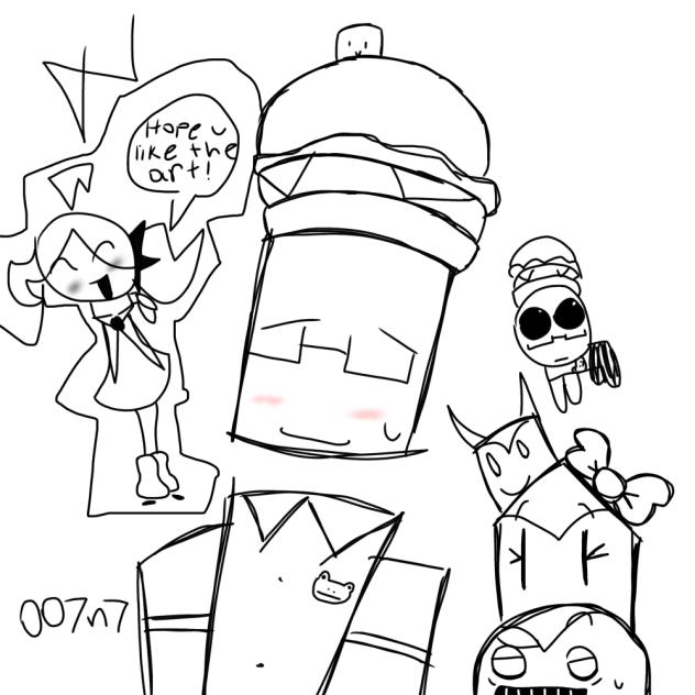 Art for @Bleh The Hugging Person!