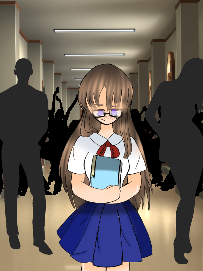 A school girl.. - ibisPaint