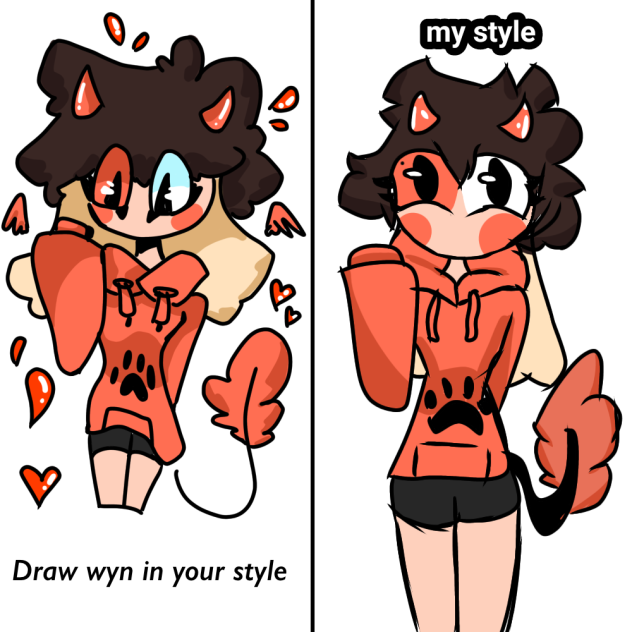 Draw wyn in your style, my style