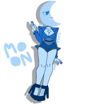 Moon TADC but humanoid🌜💙