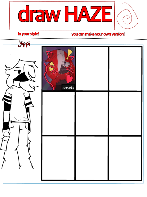 Draw Haze in your style