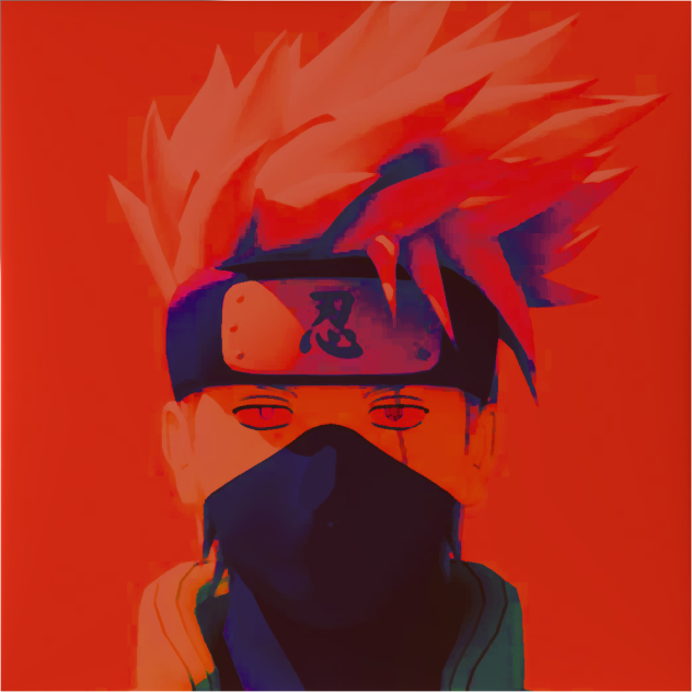 Kakashi sensi as a half demon