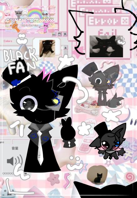 Blackfan!! 🖤🤍💙💛