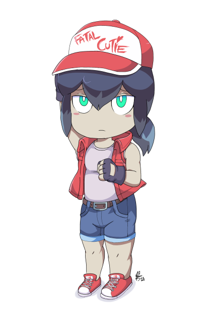 Frosty Terry (Frostina as Terry Bogard)