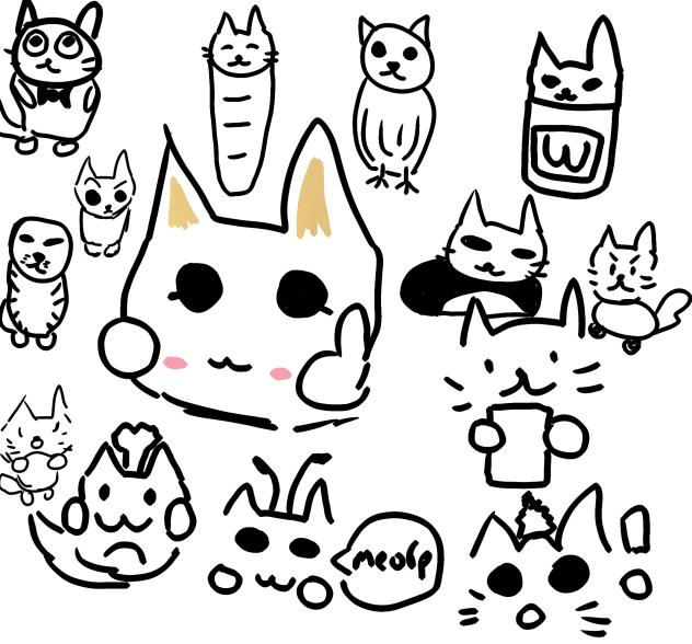 cat page - ibisPaint