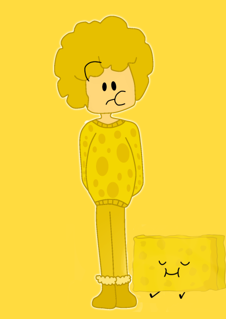 🧽 Bfdi Spongy as human 🧽