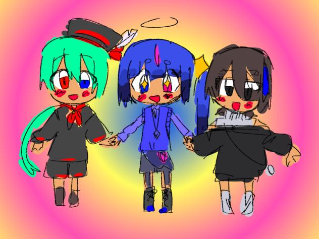オリキャラ３人でヤババイナ
