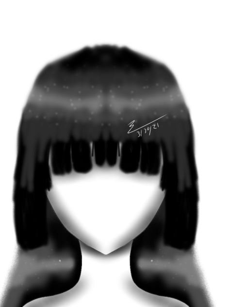 Hair test - ibisPaint