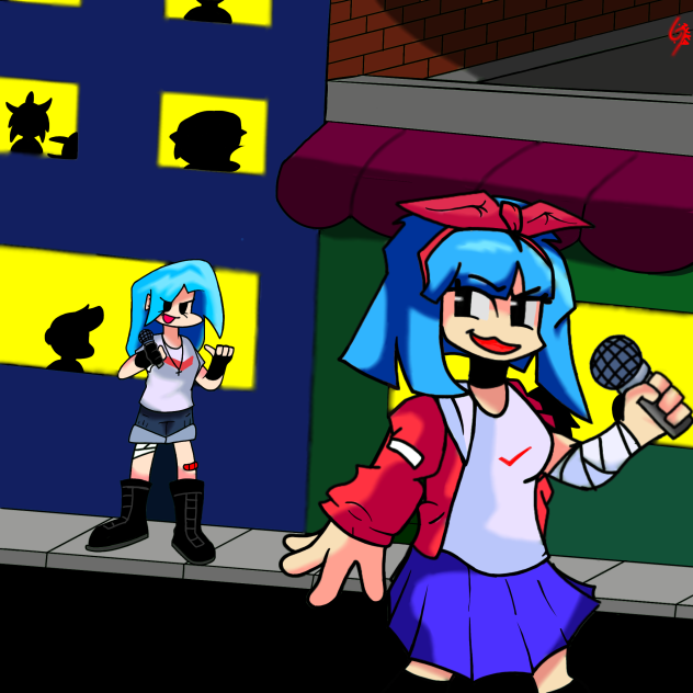 FNF Skyverse-sky vs sarusky