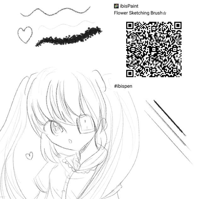 Sketching Flower Brush ☆