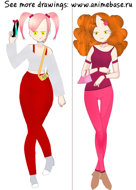 The Twins Harly and Anya