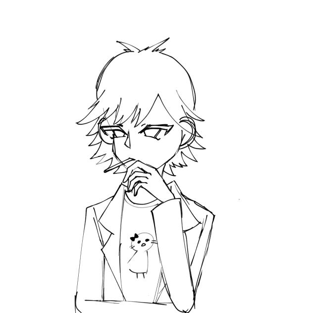 utせん 線画