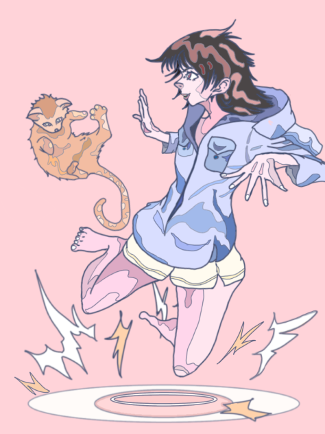 一緒にジャンプ