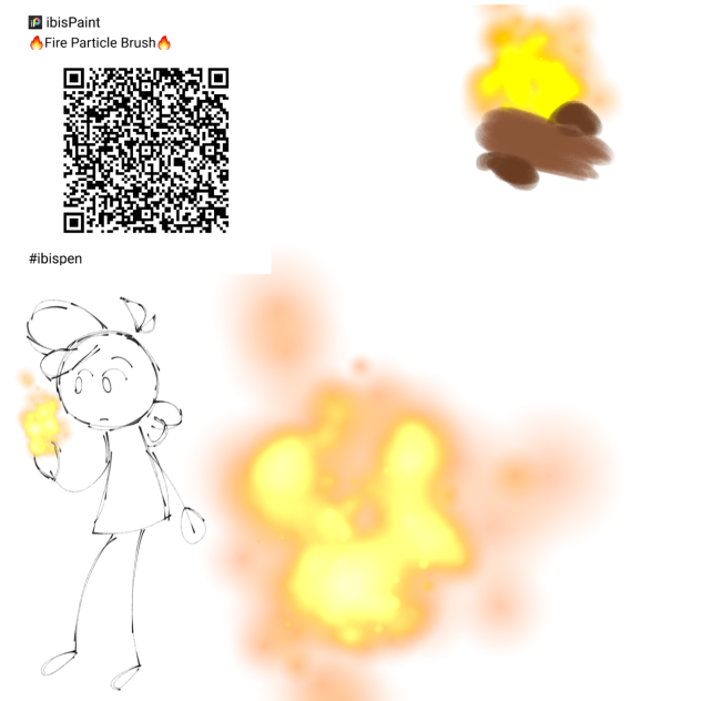 🔥Fire Particle Brush🔥