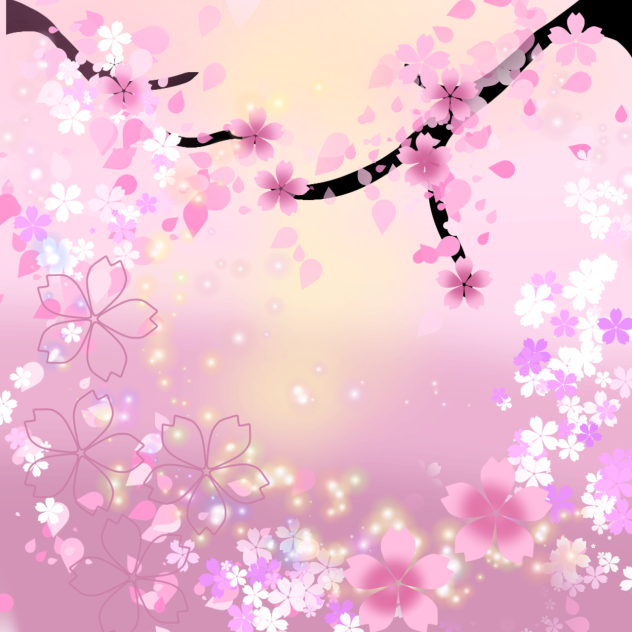 Cherry blossom background.